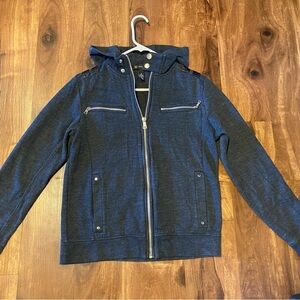 INC International Concepts Charcoal Gray Jacket